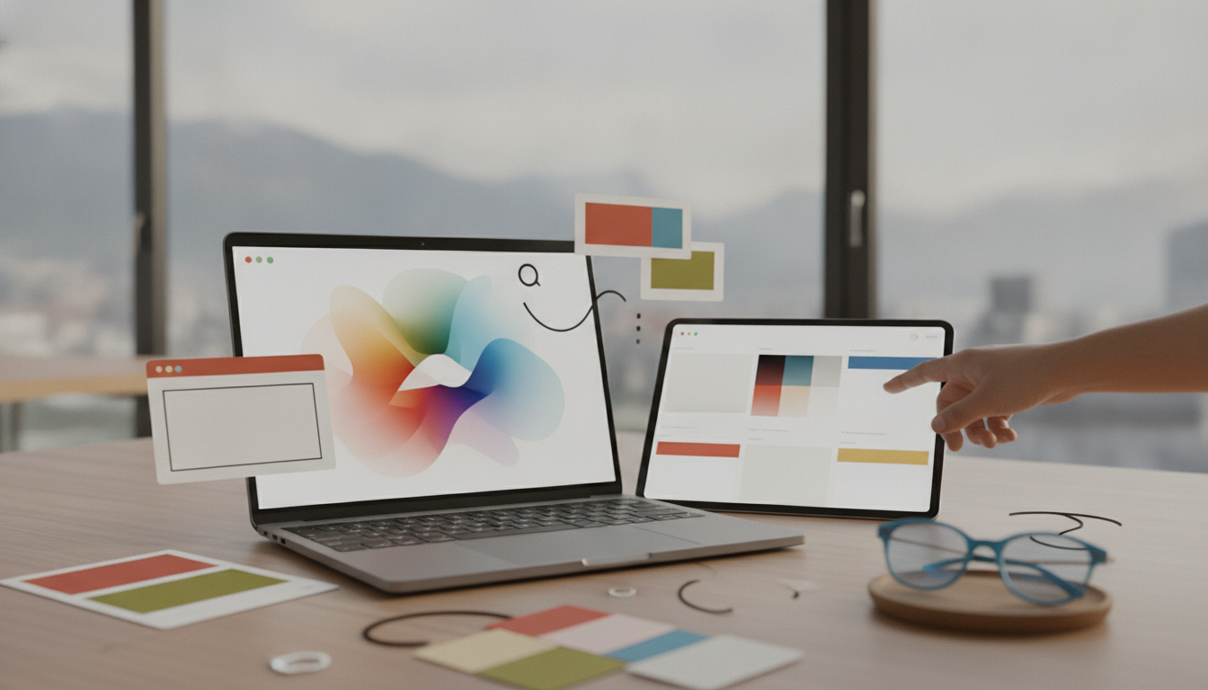 Social Media Tool: Website Farben und Schriften automatisch nutzen