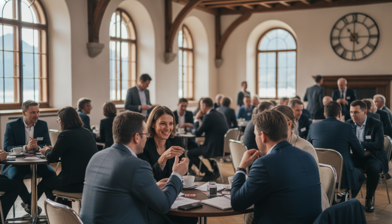 Speed-Dating für Geschäftskontakte in Luzern: Neue Wege